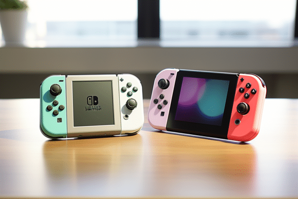 Comparaison Nintendo Switch : différences essentielles entre V1 et V2