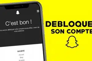 Comment débloquer un compte Snapchat ?